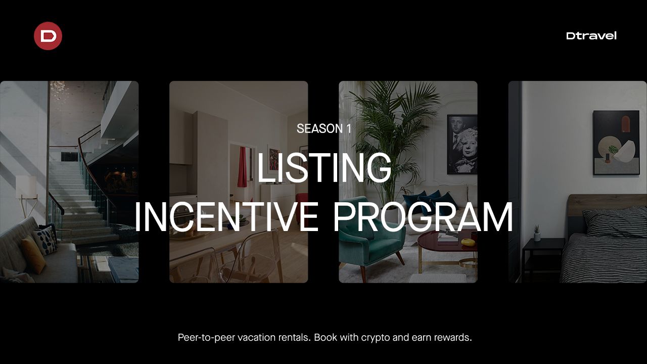 Dtravel Rewards: Listing Incentive Program (IP)