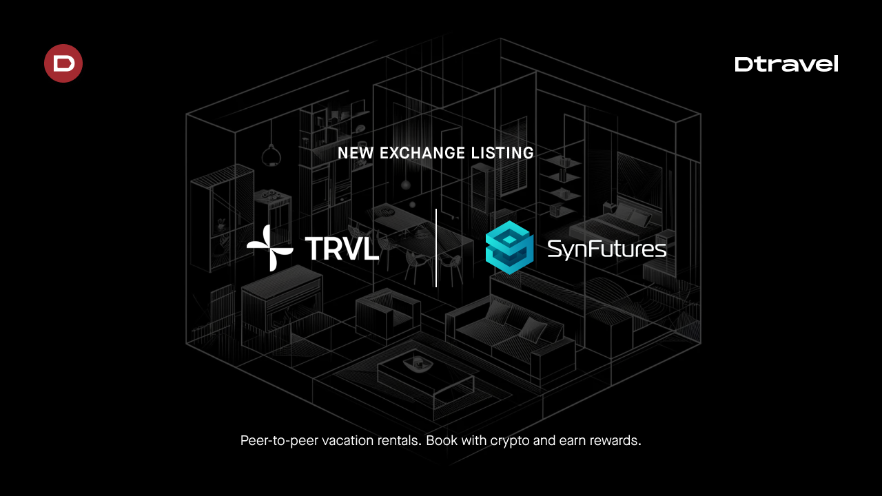 New Listing: TRVL Now Live on SynFutures Decentralized Derivatives Exchange